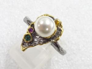 パール　指輪(17号)